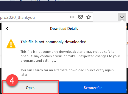 Firefox Download Fix Step 3