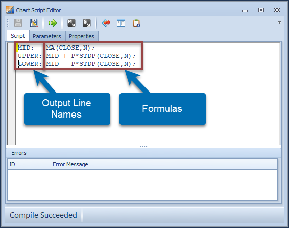 A Formula Script in EdgeRater