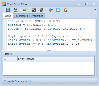 EntryExit_State Script Tab